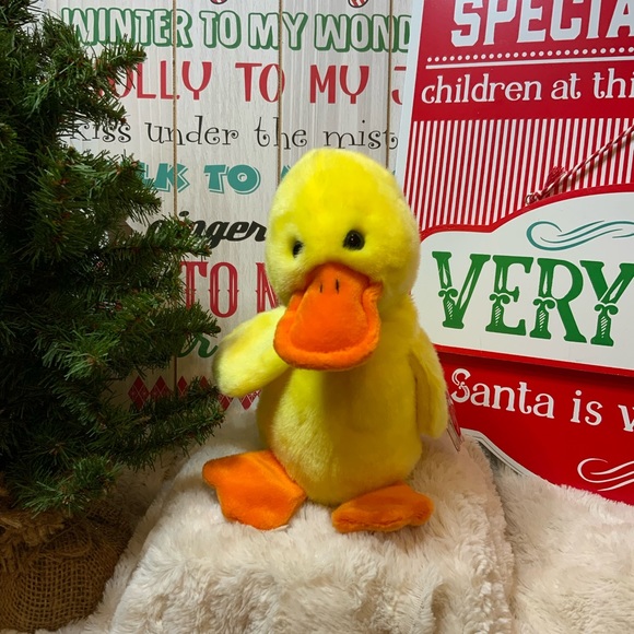 Ty Beanie Buddies Quacker - Picture 1 of 4